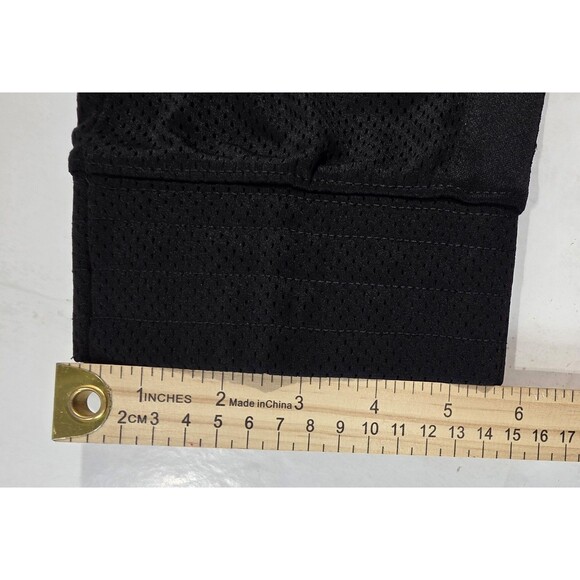 Andi Mesh Basketball Slim Fit Pants Pockets & Drawstring Jogger Men Size L Black - Picture 12 of 13